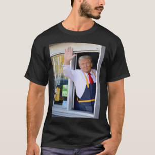 Hallo, haal je burger, Donald Trump kookt frieten T-shirt