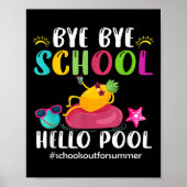Hallo Hallo Bye Bye School Poster (Voorkant)