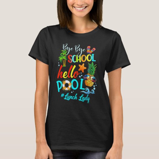 Hallo Hallo Bye Bye School T-shirt (Voorkant)