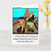 Hallo Hallo en Humor Wenskaart Kaart (Gele Bloem)