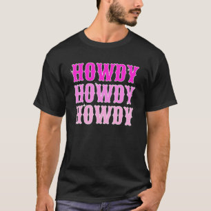 Hallo Hallo Hallo Heet Roze En Witte Aesthetic Spa T-shirt