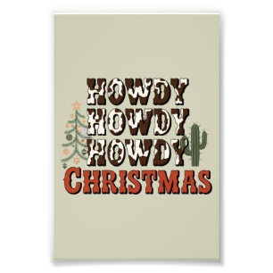 Hallo Hallo Hallo Kerst Familie Kerstfeest Cadeau Foto Afdruk