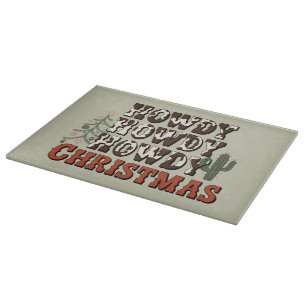 Hallo Hallo Hallo Kerst Familie Kerstfeest Cadeau Snijplank
