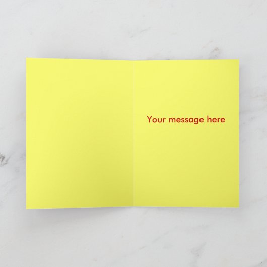 Hallo hallo hamster kaart (Binnen)