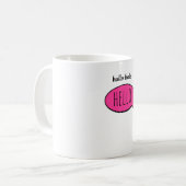 Hallo hallo koffiemok (Voorkant links)