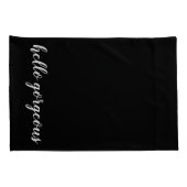 hallo | Hallo Prachtige standaard Kussensloop (Achterkant-Rechts)