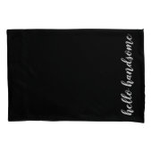 hallo | Hallo Prachtige standaard Kussensloop (Voorkant-Links)