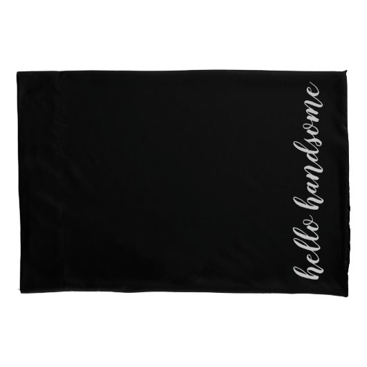 hallo | Hallo Prachtige standaard Kussensloop (Voorkant-Links)