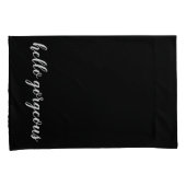 hallo | Hallo Prachtige standaard Kussensloop (Voorkant-Rechts)