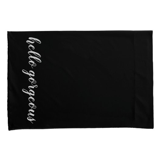 hallo | Hallo Prachtige standaard Kussensloop (Voorkant-Rechts)