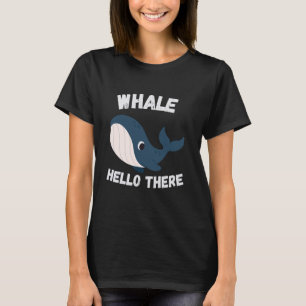 Hallo Hallo Walvis? Er zijn grappige walvis colleg T-shirt