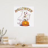 Hallo ! Halloween Poster (Keuken)
