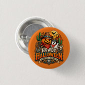 Hallo Halloween Ronde Button 3,2 Cm (Voorkant /achterkant)