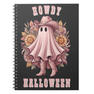 Hallo Halloween Western Cowboy Geest&Herfst Zonneb Notitieboek