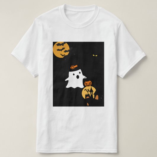 hallo Haloween T-shirt (Design voorkant)