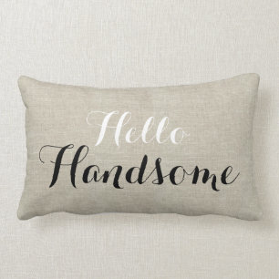 hallo handige Rustic Linen look Sierkussen Kussen