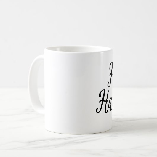 hallo Handsome Morning Koffiemok (Voorkant links)