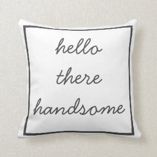 hallo Handsome Nursery Pillow Kussen