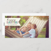 Hallo Happy Easter Feestdagenkaart (Voorkant / Achterkant)