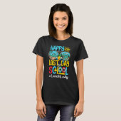 Hallo Happy Last Day Of School Zonnebril T-shirt (Voorkant volledig)