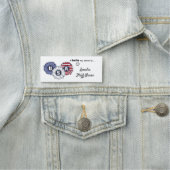 Hallo Hars Finish? Mijn naam is Rainbow Name Badge (In situ)