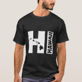 Hallo Hawaï-eilanden T-shirt (Voorkant)