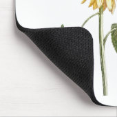 hallo! Heb een mooie zomer -  zonnebloem Muismat (Hoek)