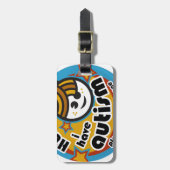 hallo HEB IK AUTISME - BEWUSTMAKING Bagagelabel (Voorkant verticaal)