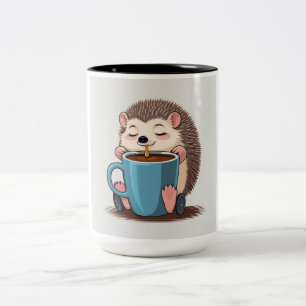 Hallo Hedgehog-Mok Tweekleurige Koffiemok