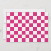 Hallo Heet roze Twenty One 21st Verjaardag Foto Kaart (Achterkant)