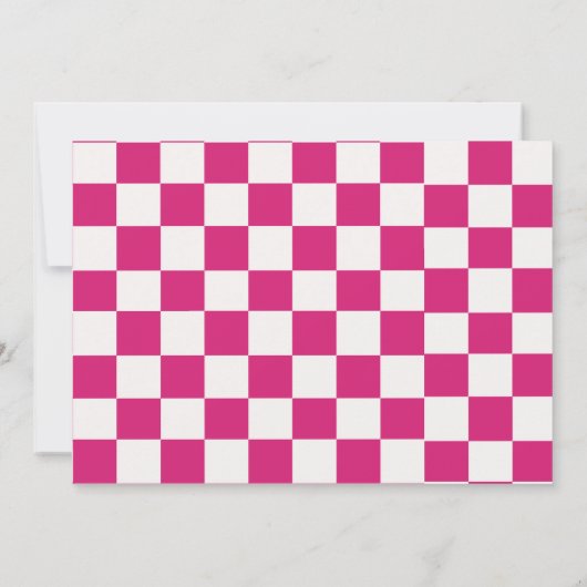 Hallo Heet roze Twenty One 21st Verjaardag Foto Kaart (Achterkant)