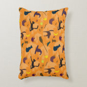 hallo heks - naadloos halloween patroon. accent kussen (Voorkant(Verticaal))