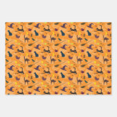 hallo heks - naadloos halloween patroon. inpakpapier vel (Voorkant 2)