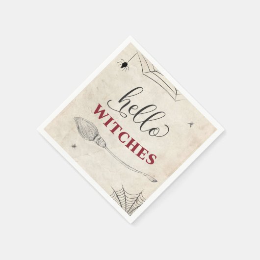 Hallo Heksen Halloween Bachelorette Bruidsfeest Servet (Hoek)