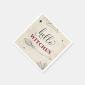 Hallo Heksen Halloween Bachelorette Bruiloft Feest Servet (Hoek)