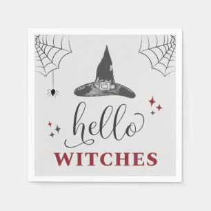 Hallo Heksen Halloween Grappige Tekst Bachelorette Servet