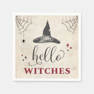Hallo Heksen Halloween Grappige Tekst Bachelorette Servet