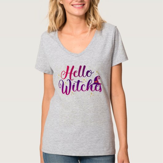 hallo heksen t-shirt (Voorkant)