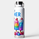 HALLO HELDER GEKLEURD WATERFLES (Achterkant)