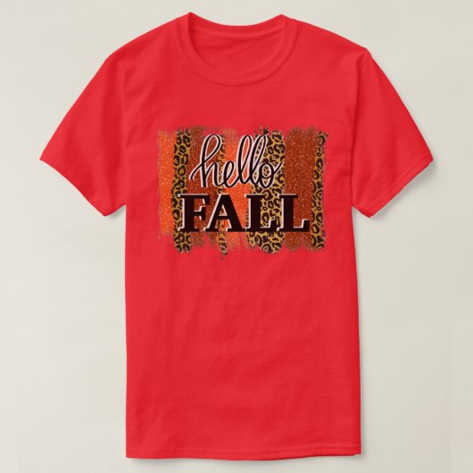 hallo Herfst12 T-shirt (Design voorkant)