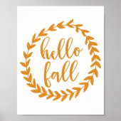 hallo Herfst | Art Print (Voorkant)