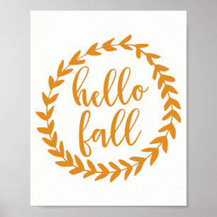 hallo Herfst   Art Print