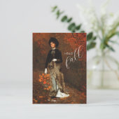 Hallo Herfst Autumn Fine Art Homer Winslow Briefka Feestdagenkaart (Staand voorkant)