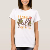 Hallo Herfst, Autumn Herfst Sfeer T-shirt (Voorkant)