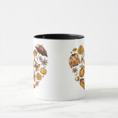 Hallo Herfst Autumn laat gezellige seizoensgebonde Mok (Midden)