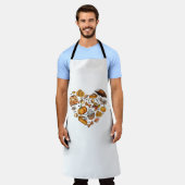 Hallo Herfst Autumn laat gezellige seizoensgebonde Schort (Gedragen)