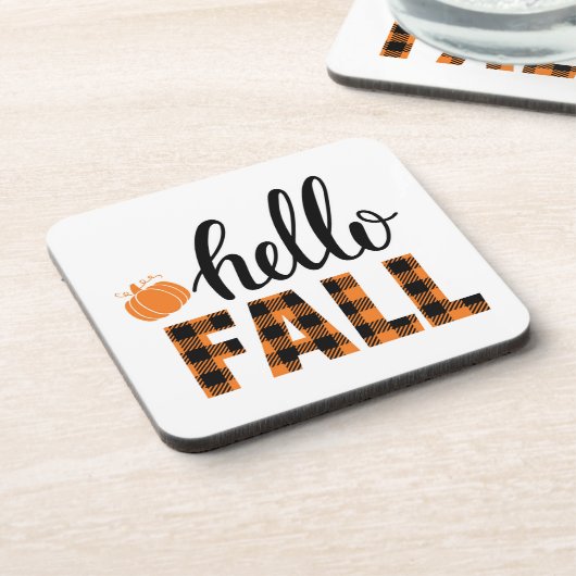 hallo Herfst Bier Onderzetter (Linkerzijde)