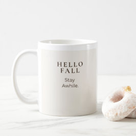 Hallo Herfst Blijf Even | Gezellige Herfst Cadeau Koffiemok
