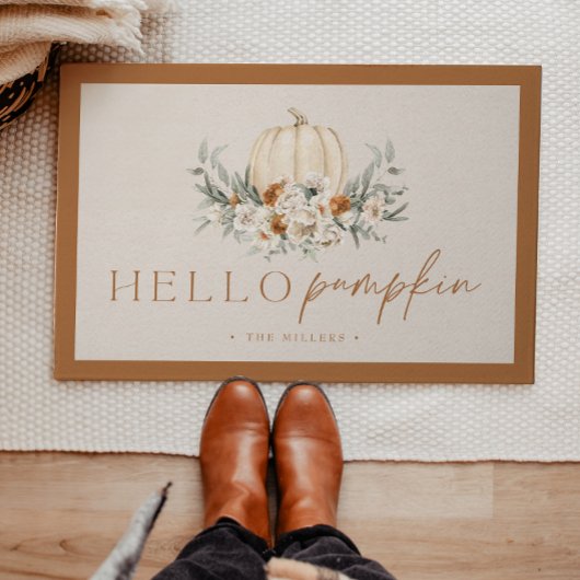 HALLO Herfst BOHEME Boho Terracotta Deurmat