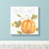 hallo Herfst Canvas Afdruk (Insitu (Houten vloer))